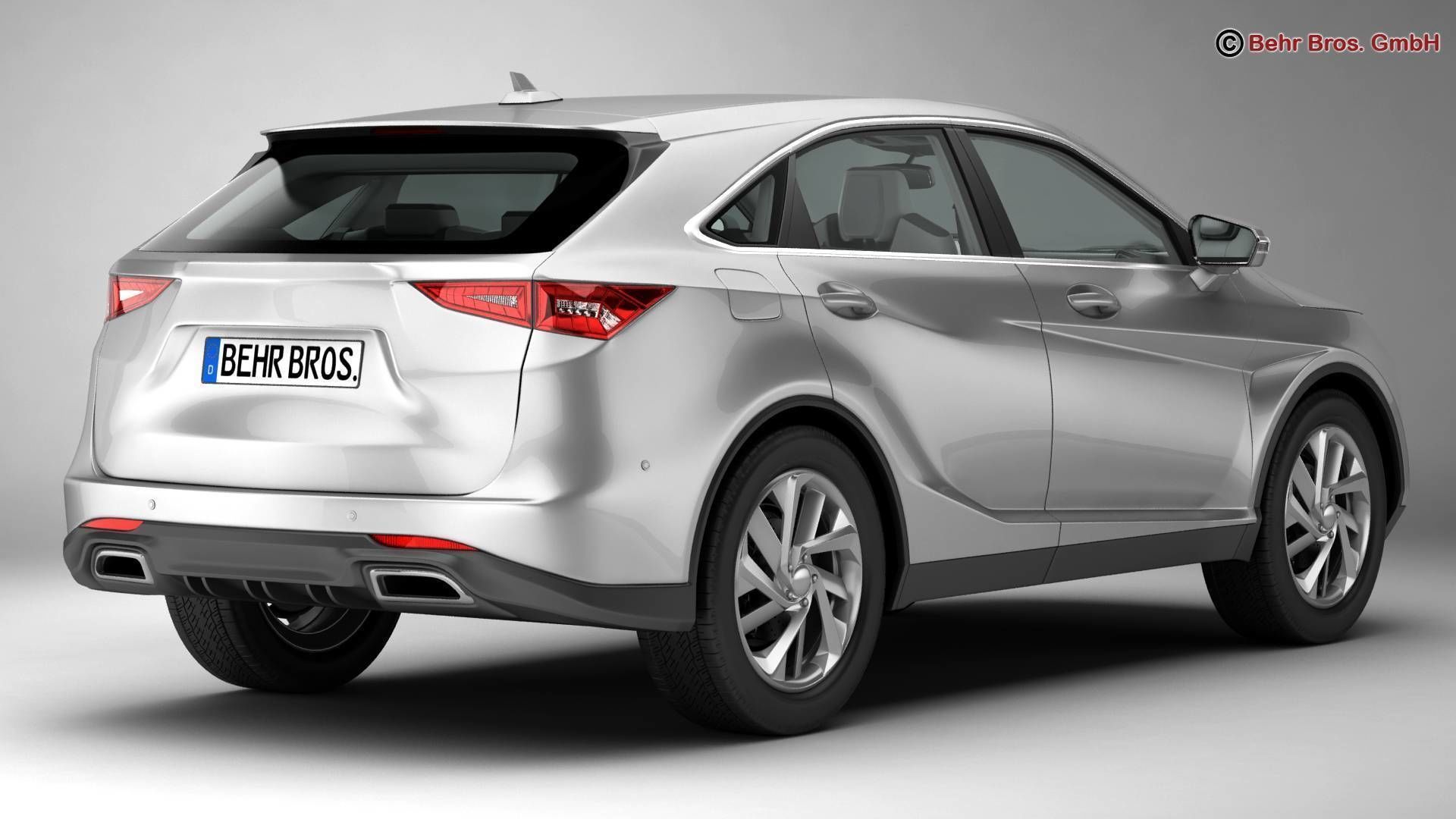 Generic SUV 2018 3D model_3