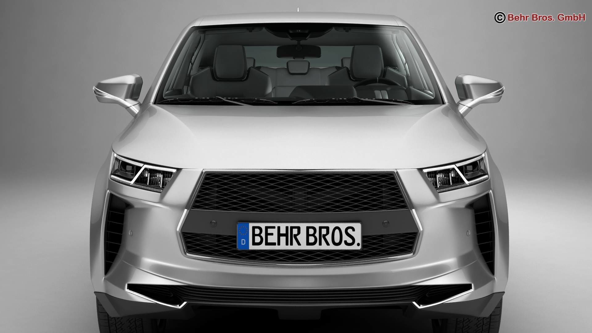 Generic SUV 2018 3D model_6