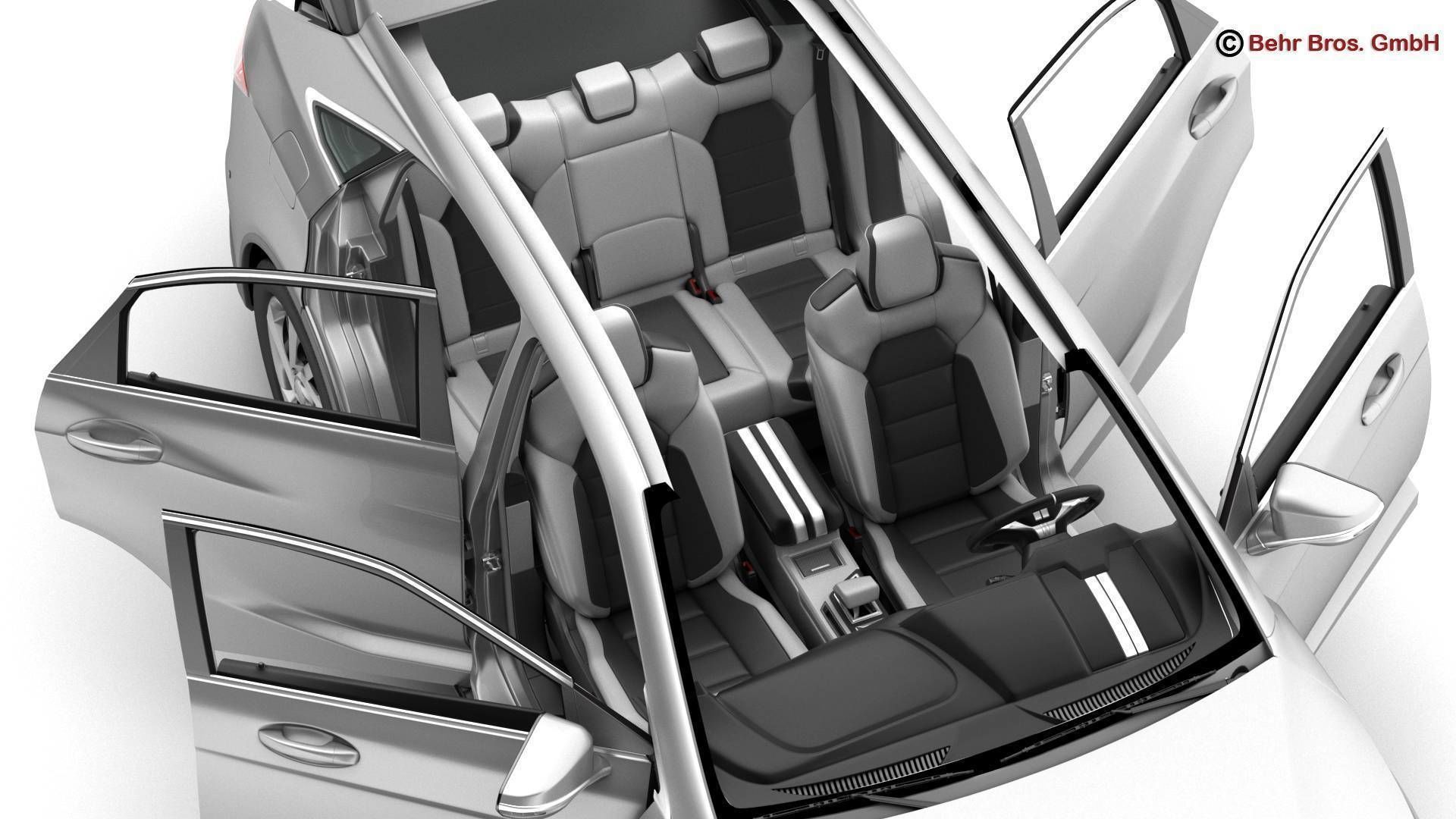 Generic SUV 2018 3D model_11