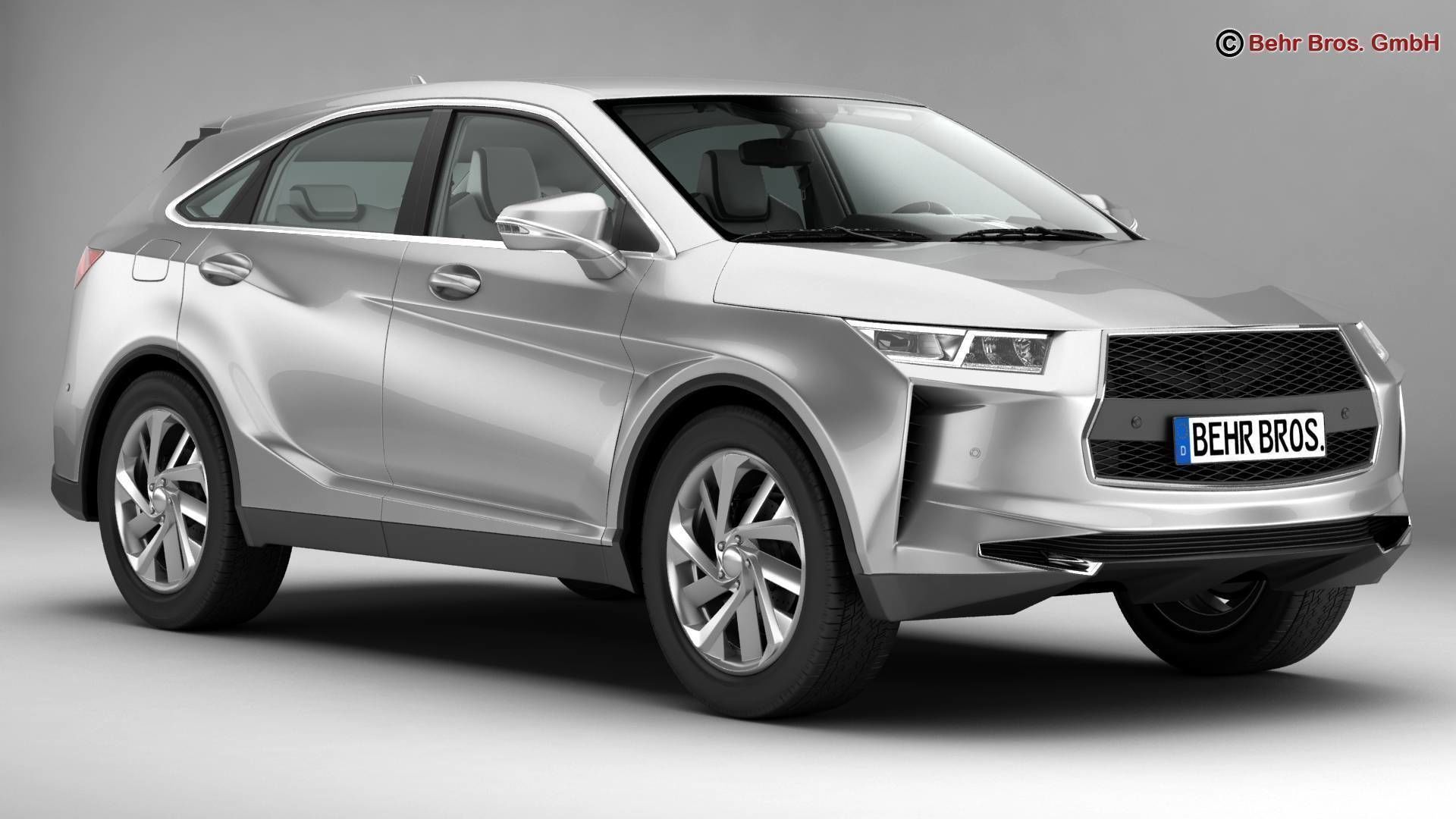 Generic SUV 2018 3D model_1