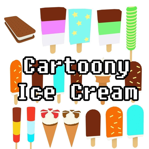 Cartoony Ice cream collection