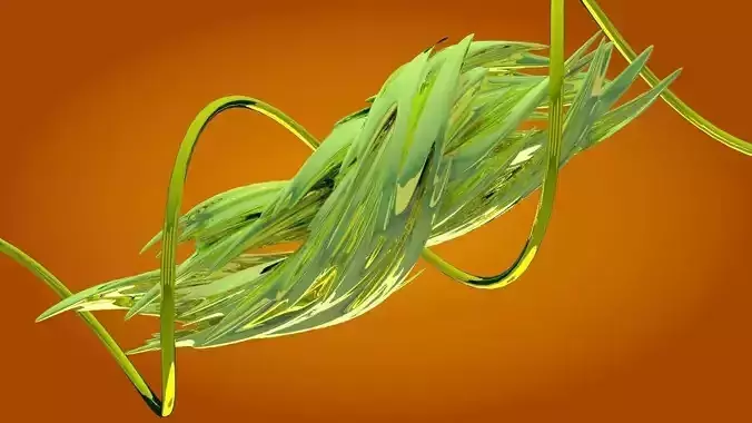 3D Twist Object 3D model