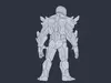Crystal Golem Monster - Rigged Fantasy Creature Game Ready free VR / AR ...