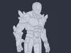 Crystal Golem Monster - Rigged Fantasy Creature Game Ready free VR / AR ...