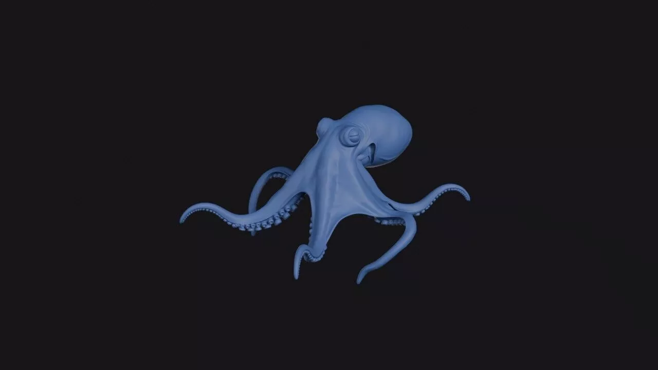 Telescope Octopus 3D print model