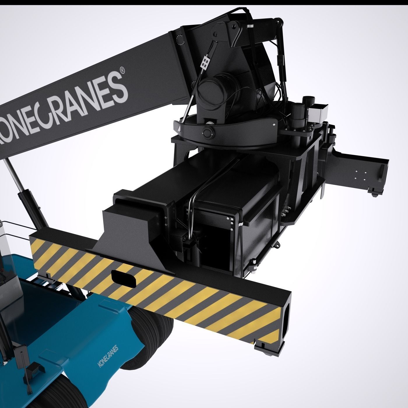 Crane Mobile Grab 3D model_1