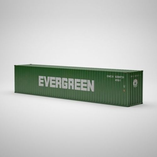 Cargo Container - EVERGREEN - Contenedor de carga 3D model