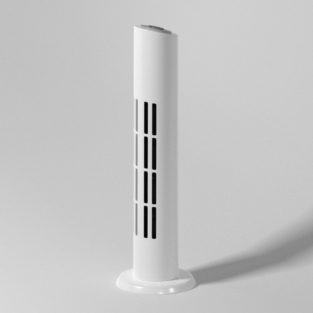 Tower Fan 3D model_1