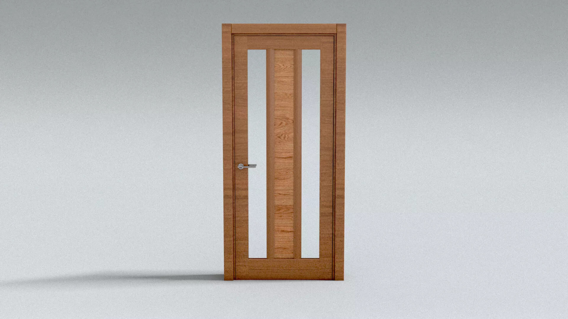 laos Front Door 03 3D model