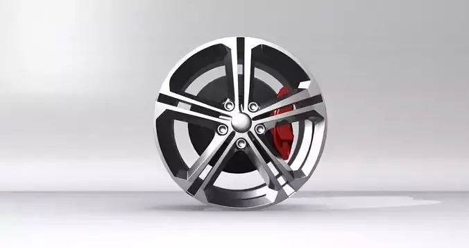 car RIM 3d model 3D model