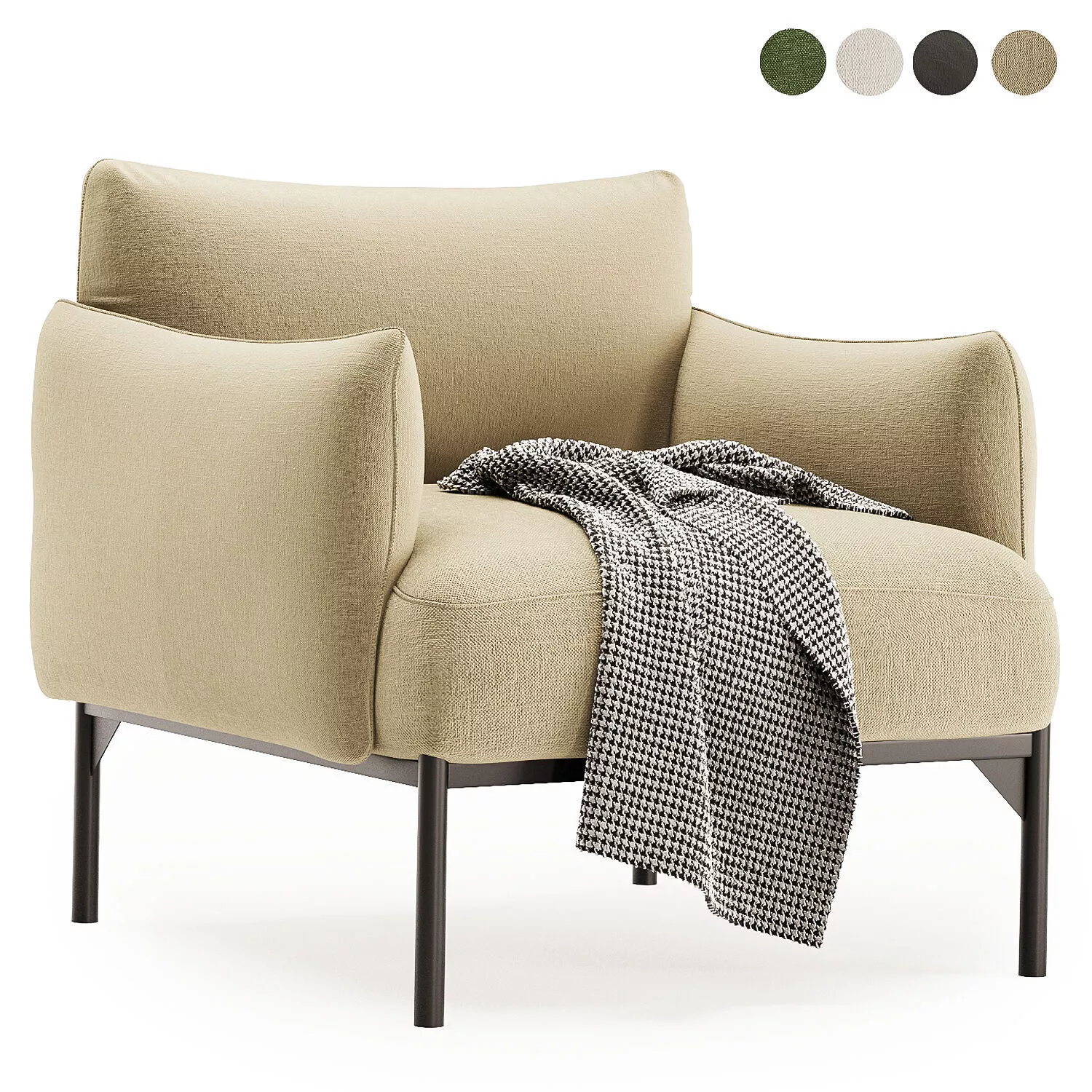 penn armchair 3D model