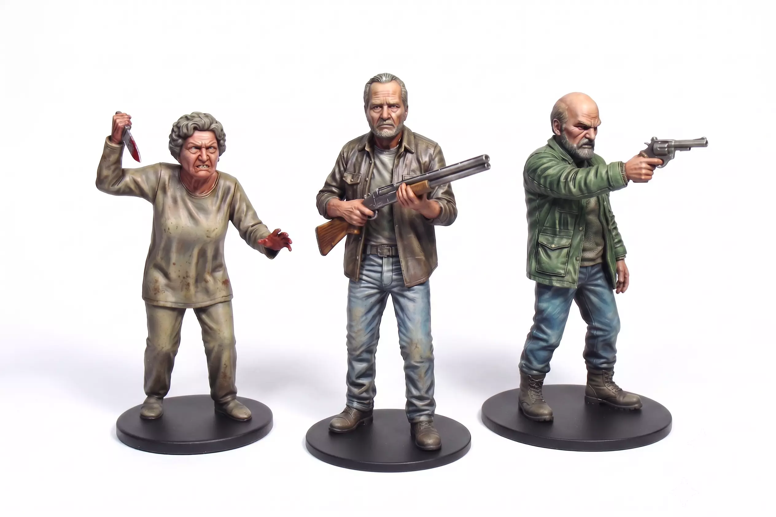 Armed Elders 3D print model