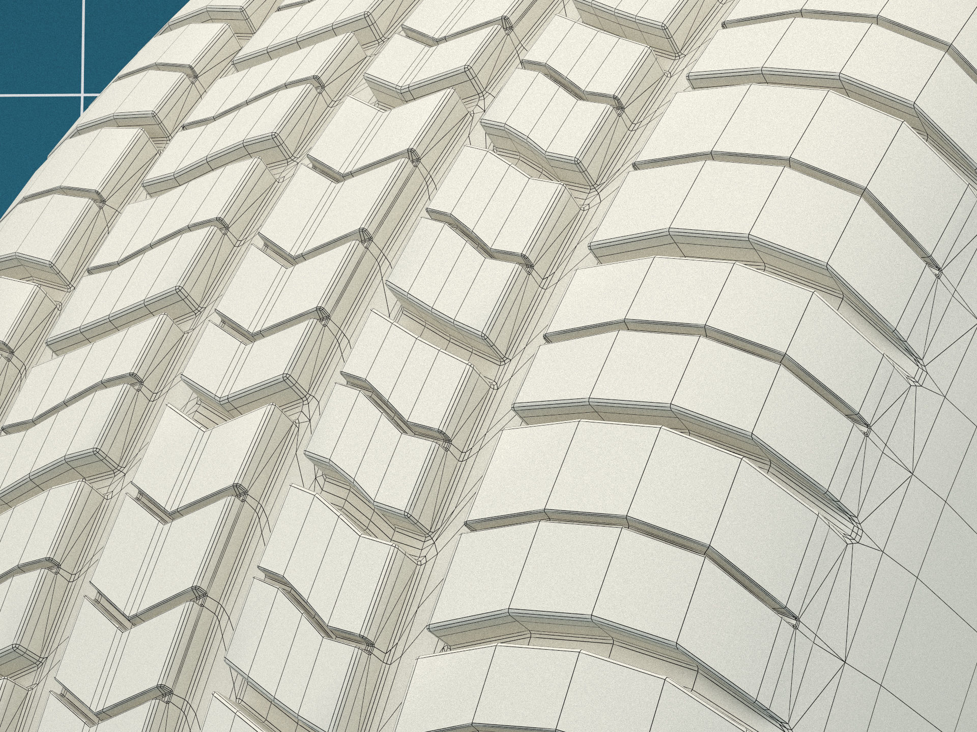 Car tire 01 3D model_9