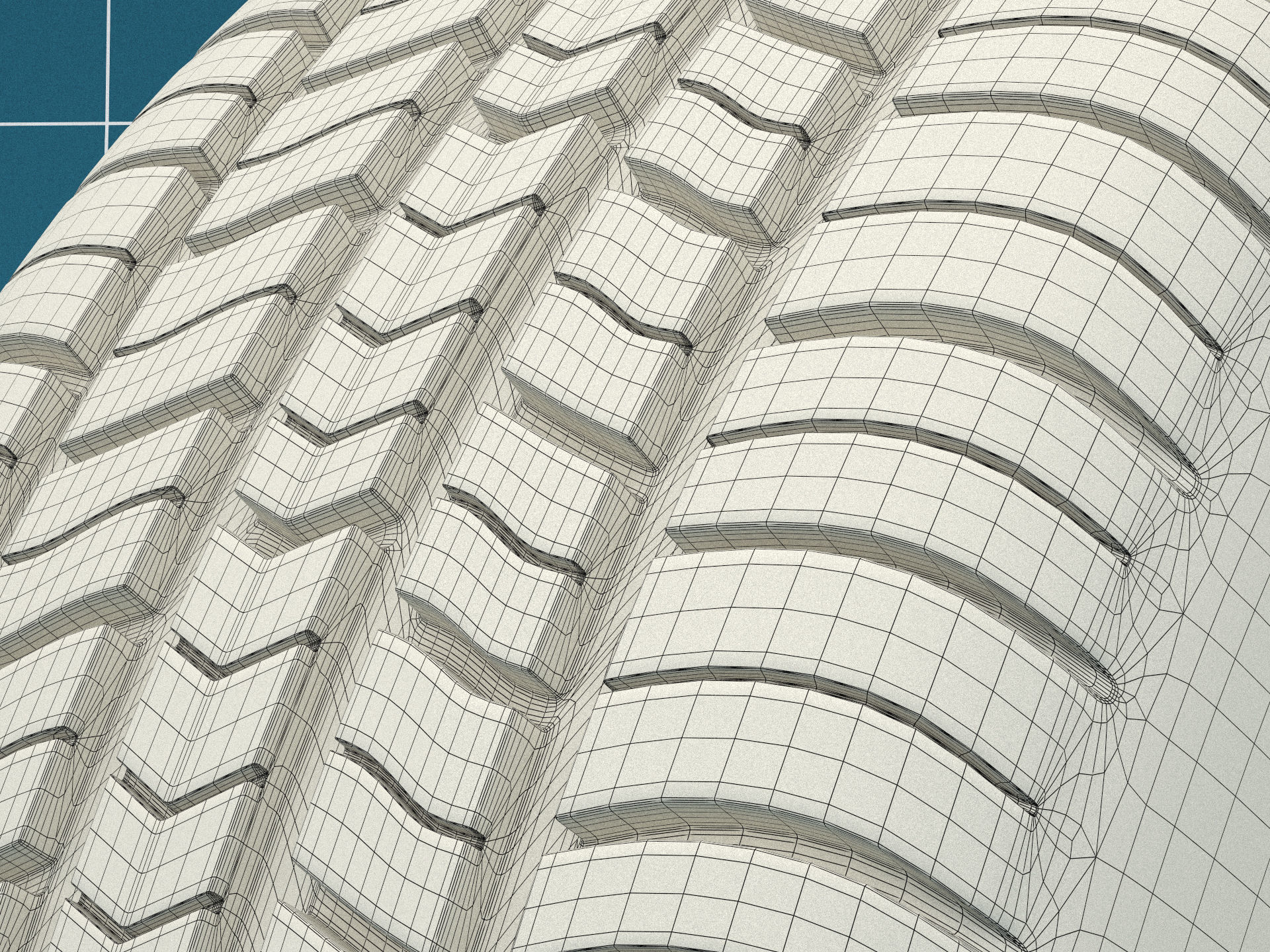 Car tire 01 3D model_10