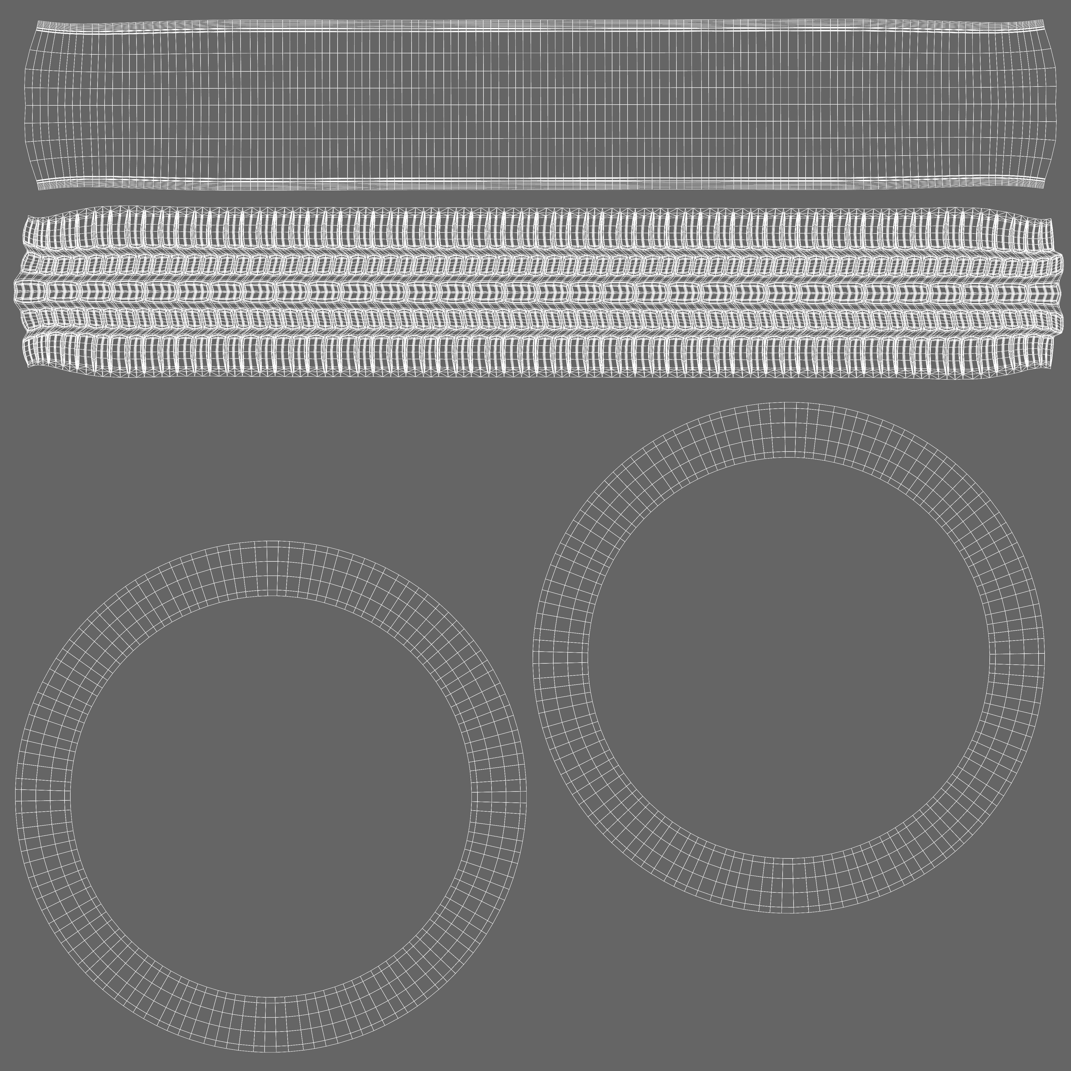 Car tire 01 3D model_14