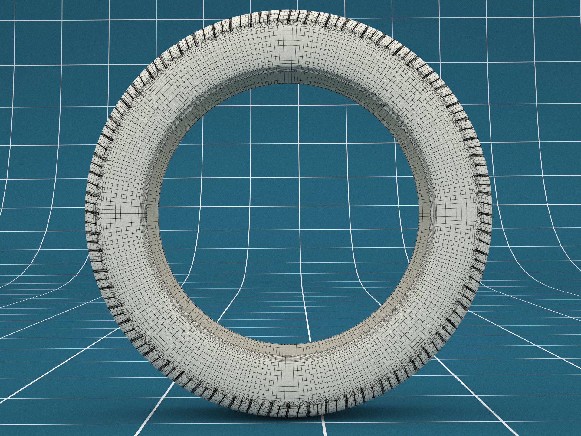 Car tire 01 3D model_6