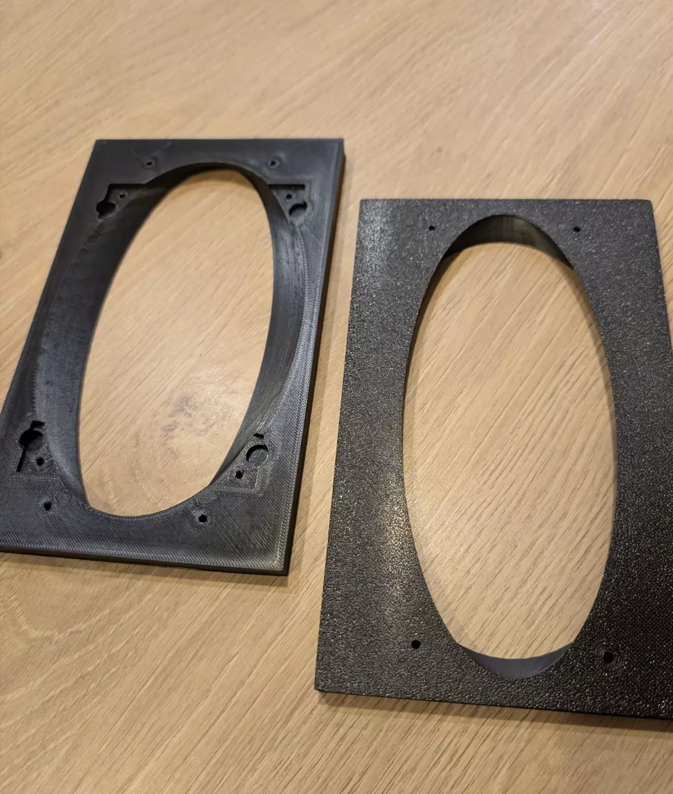 Opel Monza 1984 rear speaker adapters 3D print model