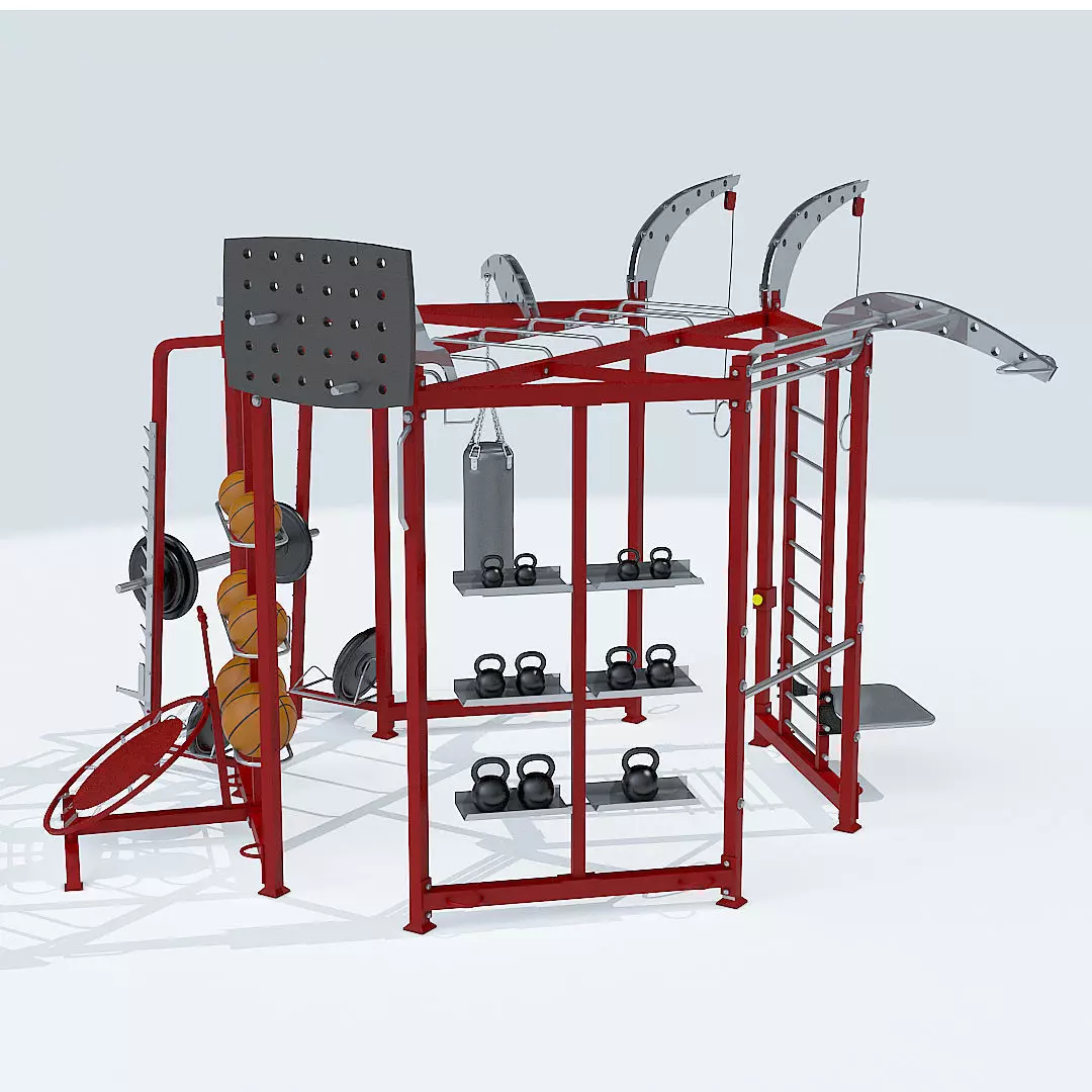 Training Center Machine CT-8100 3D model_0