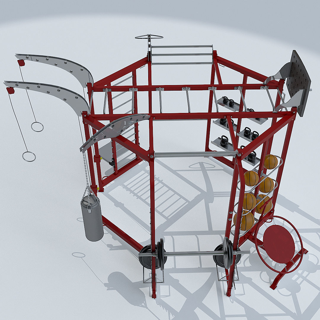 Training Center Machine CT-8100 3D model_3