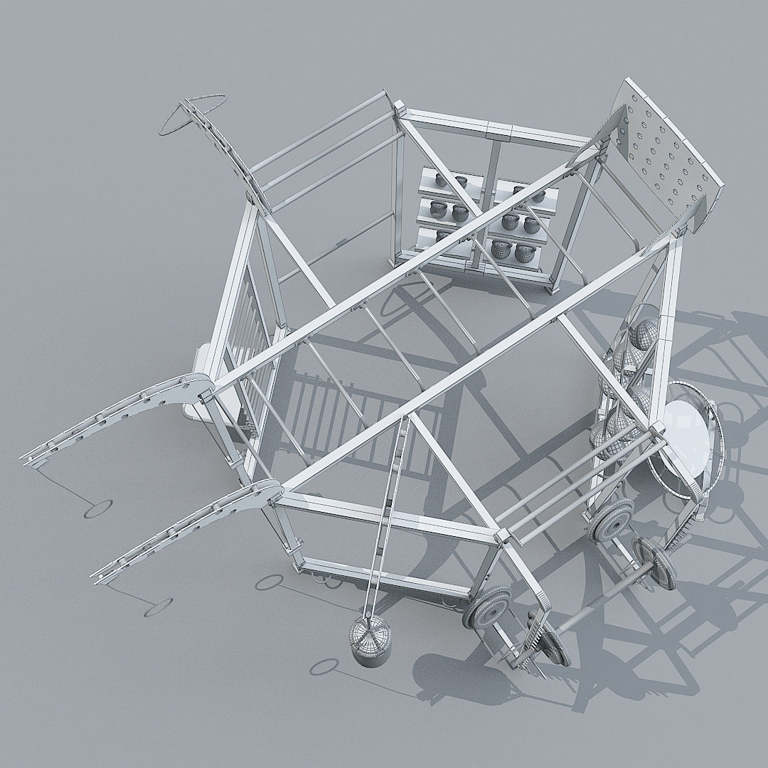 Training Center Machine CT-8100 3D model_5