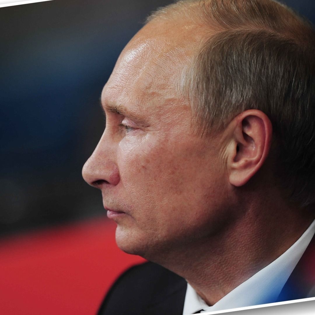 Head sculpture of Vladimir Putin 3D print model_1