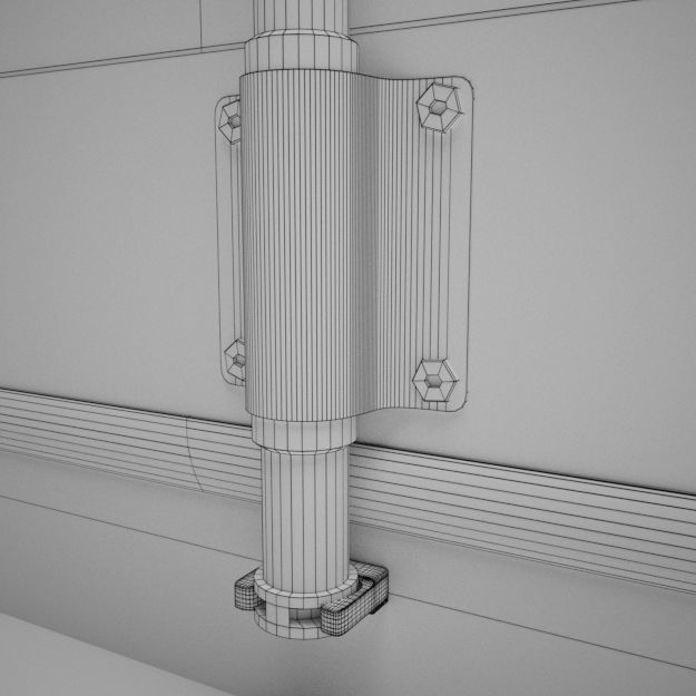 Cargo Container - HAPAG LLOYD - Contenedor de carga 3D model_15