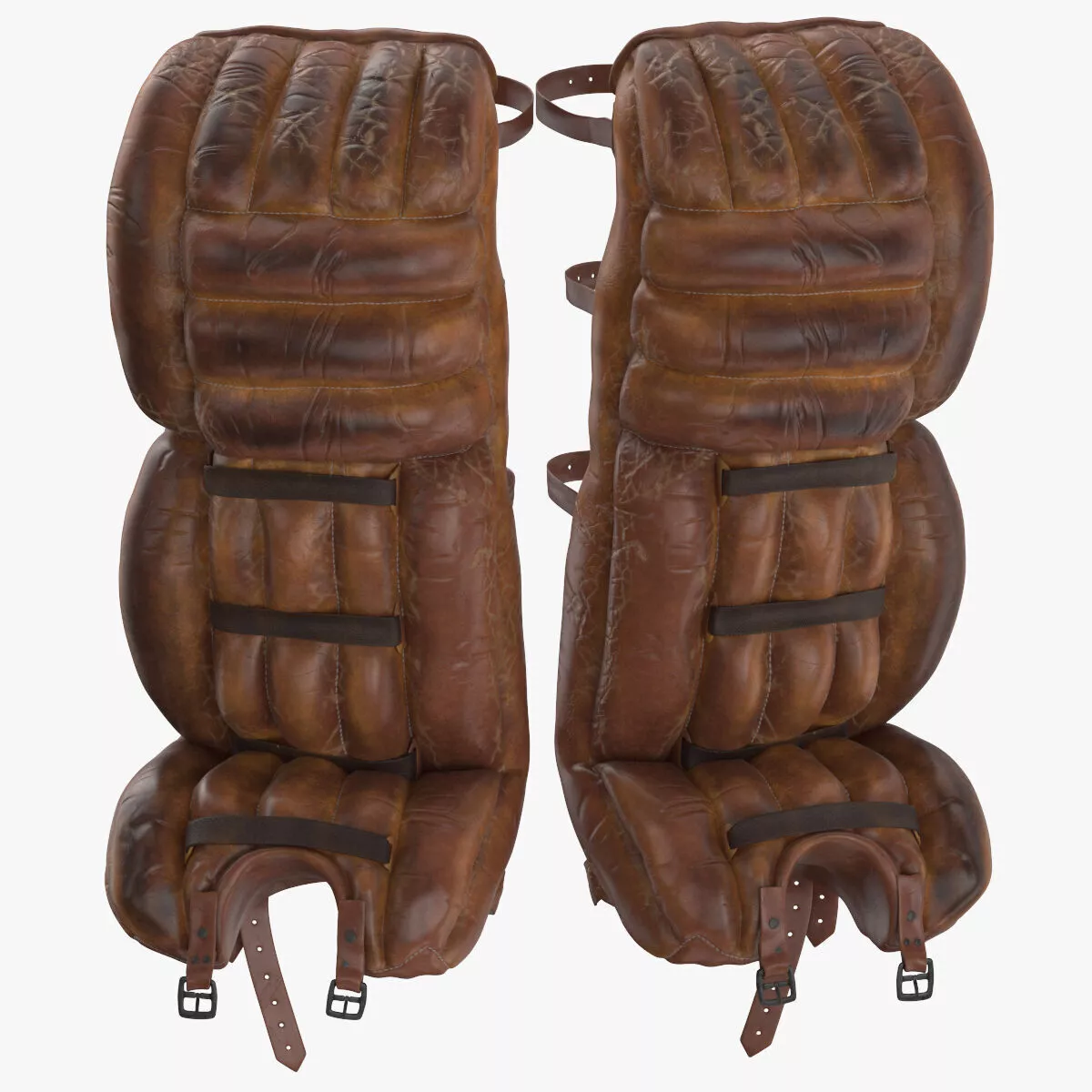 Ice Hockey Goalie Pads 02 3D model