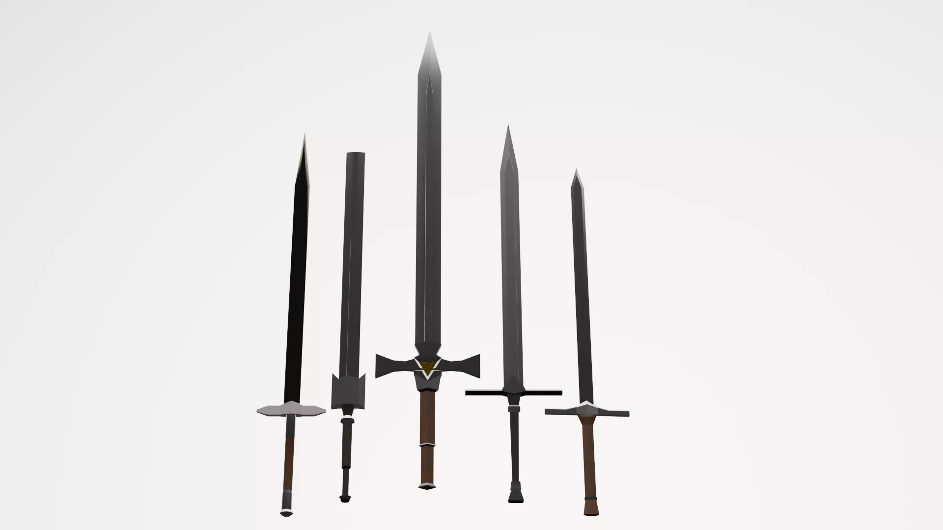 Low Poly Pack Free Free 3D print model
