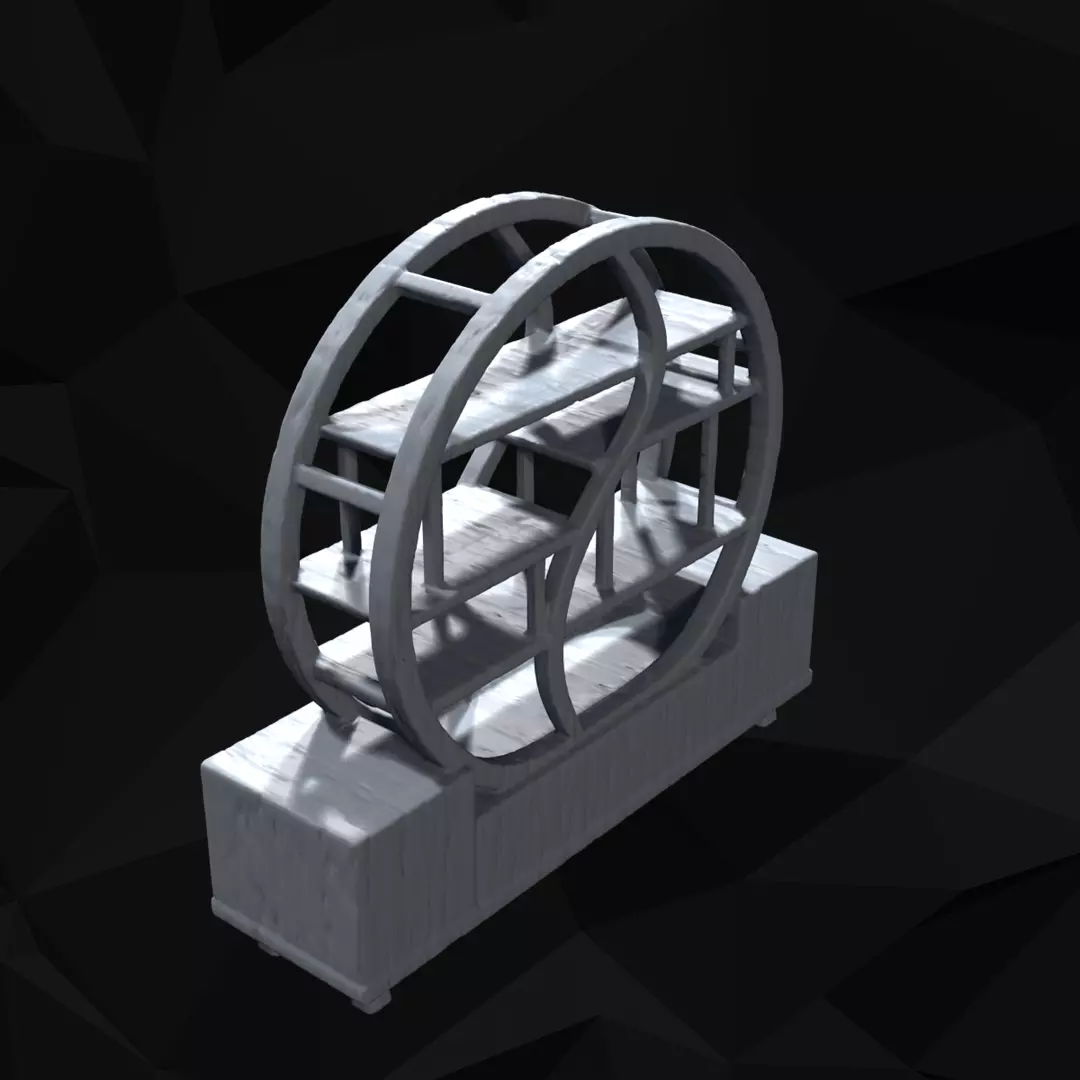 Feudal Japan Interior 9 Piece Set 3D print model