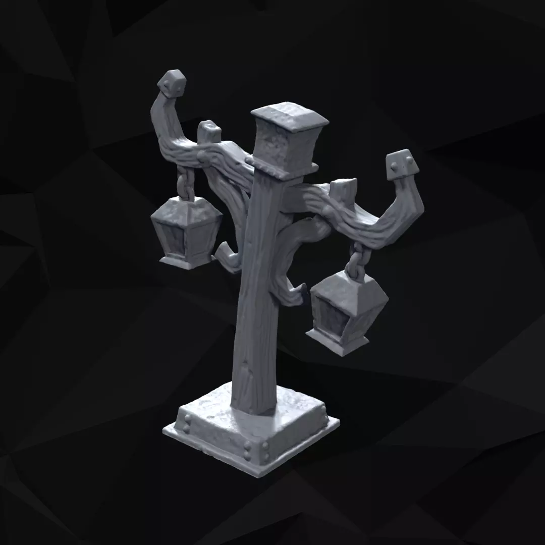 Pirate Port Interior 01 15 Piece Set 3D print model