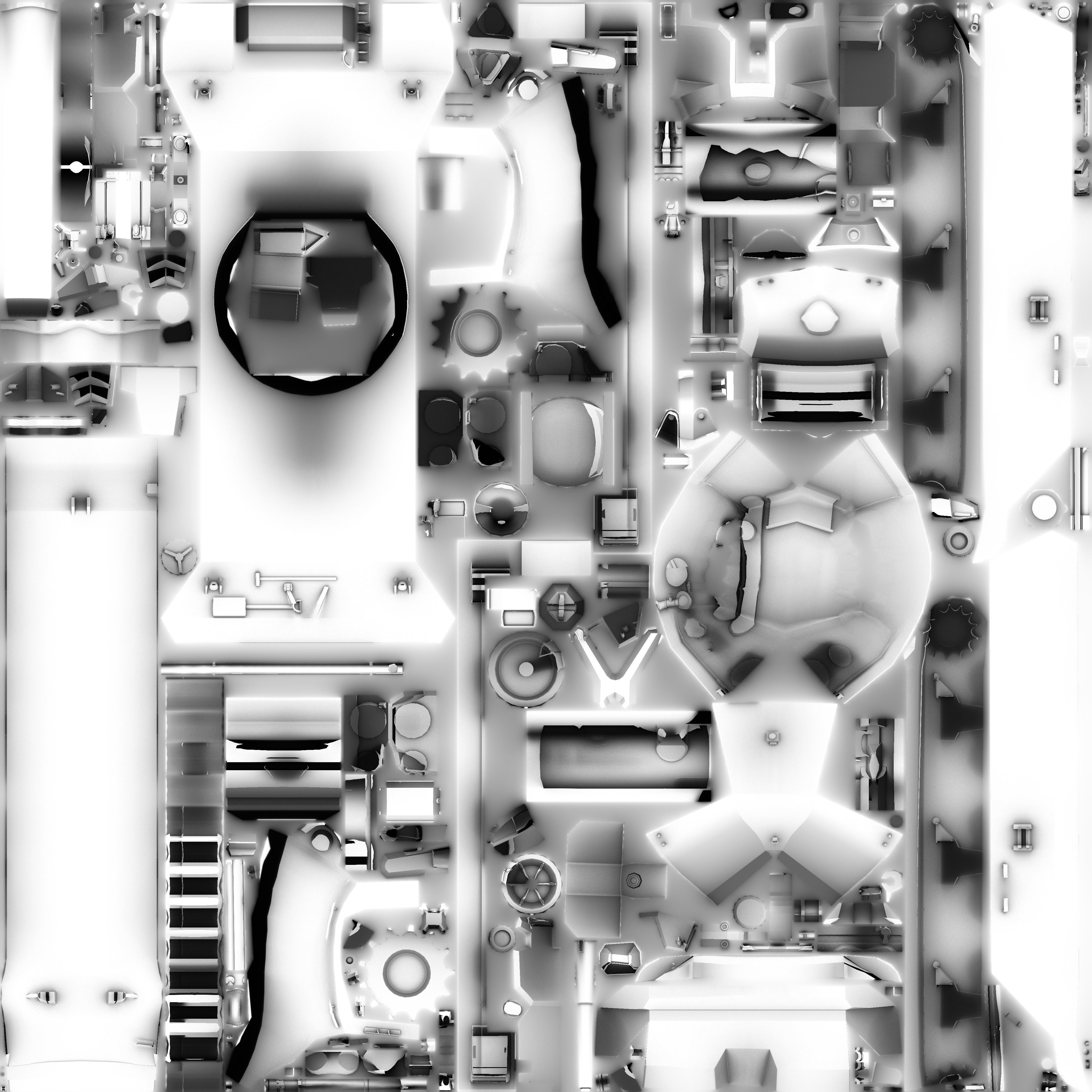 US Tank Destroyer M36 Jackson 3D model_15