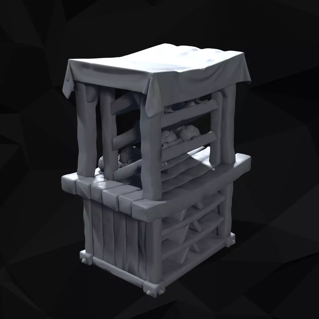 Dwarven Interior 13 Piece Set 3D print model