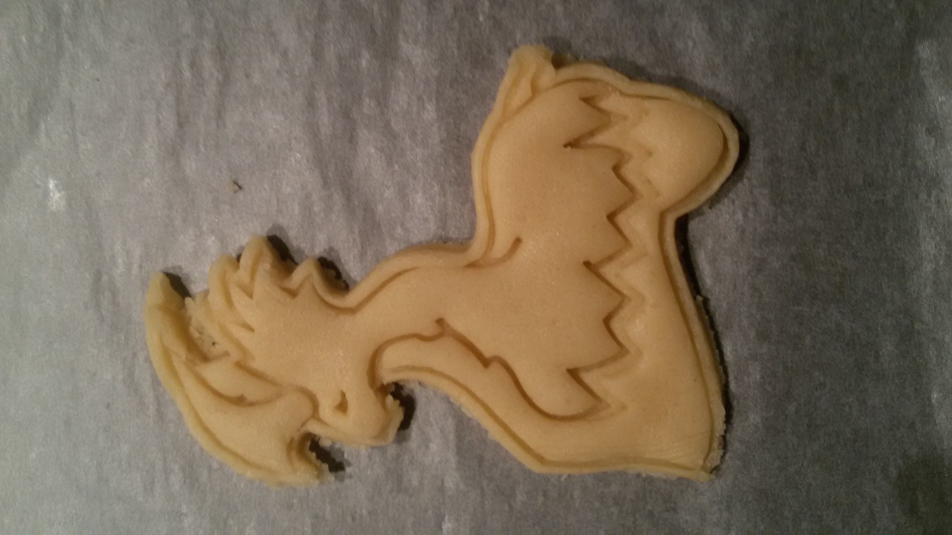 RIMWORLD Thrumbo Cookie Cutter with Detail 3D print model_1