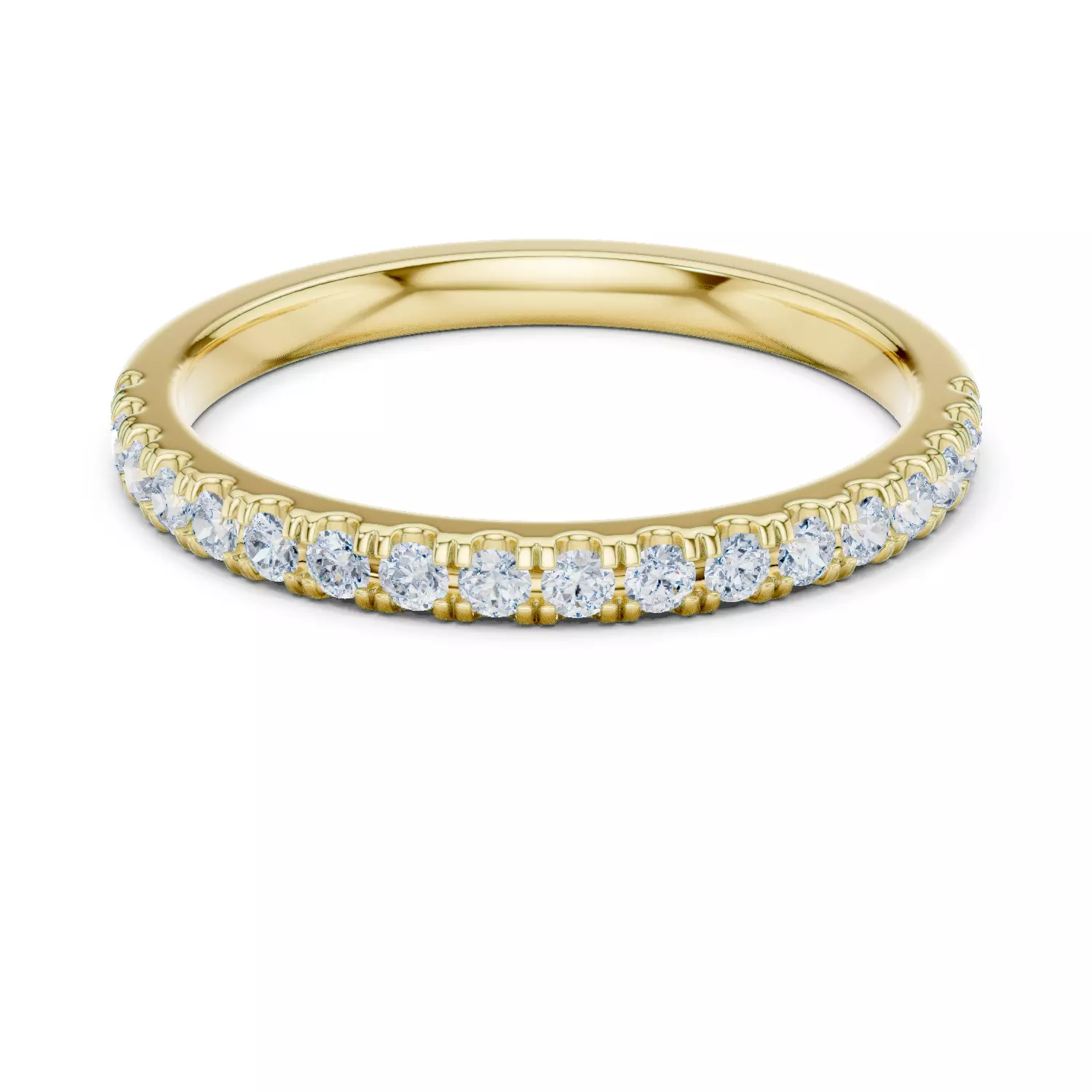 Solitaire ring 3dm stl render detail 3D print model Free 3D print model