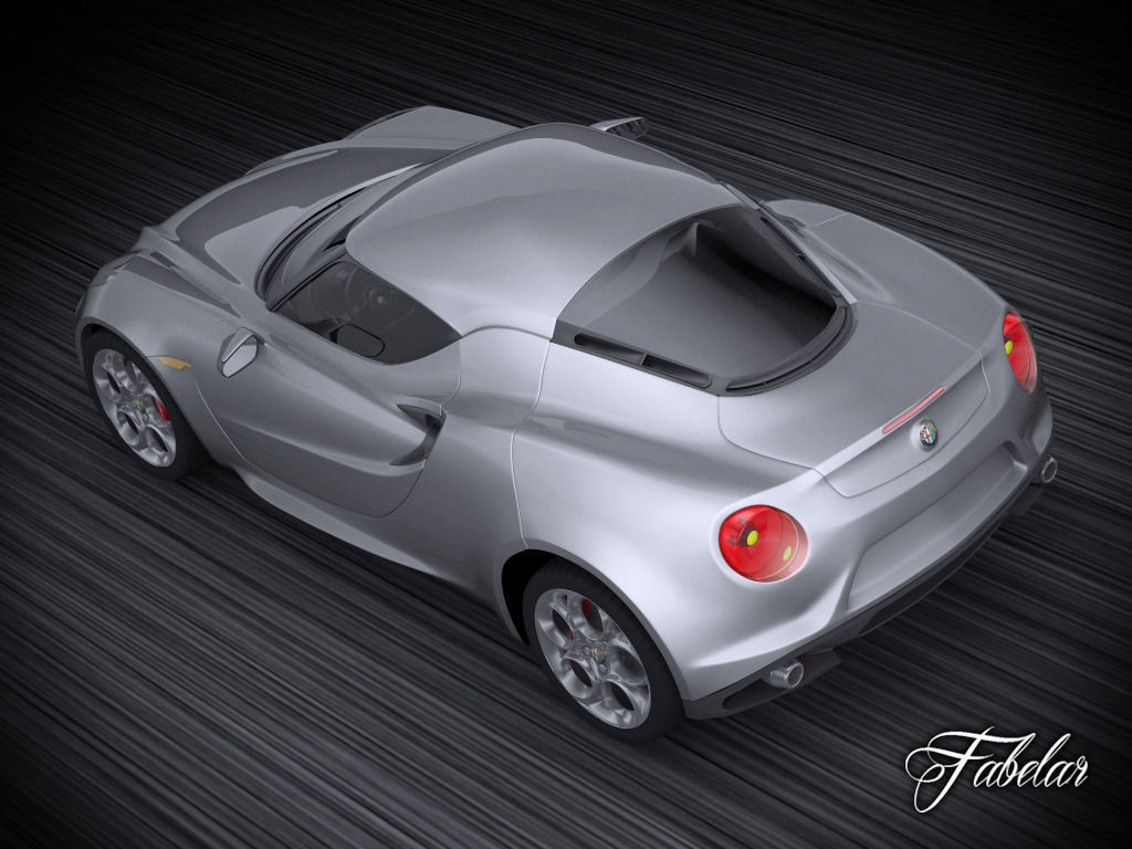 Alfa Romeo 4C 3D model_3