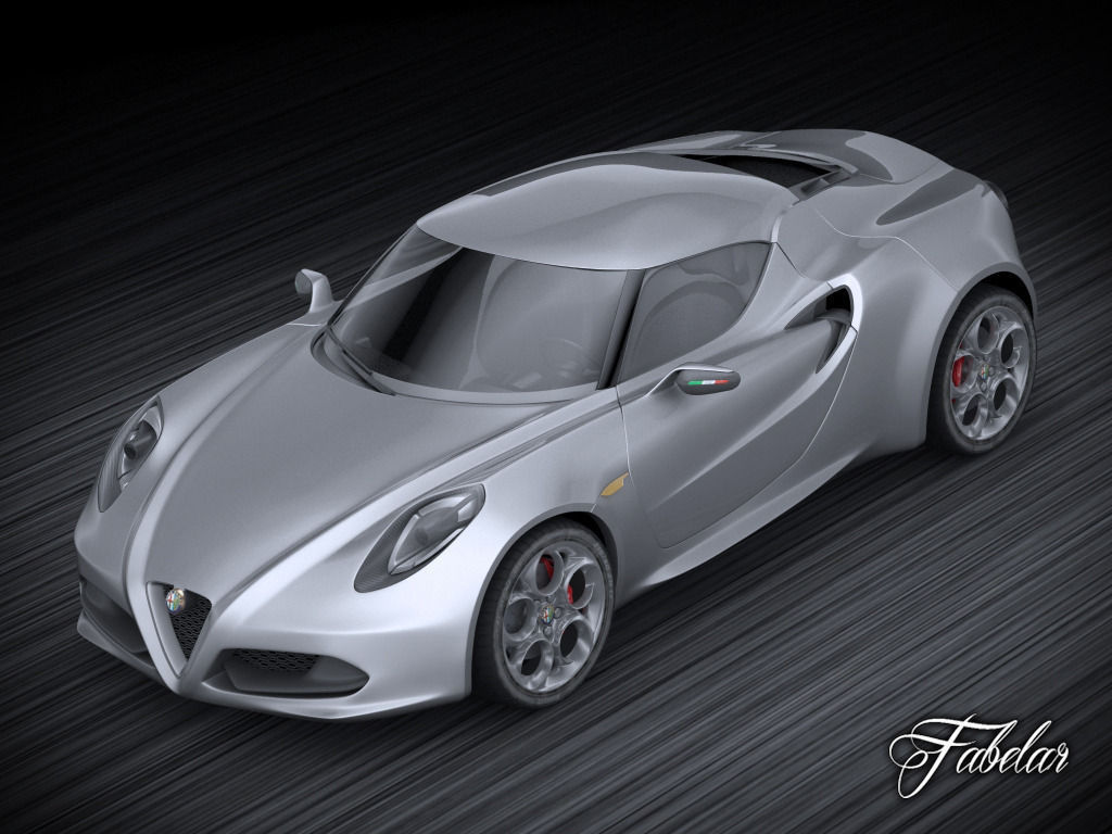 Alfa Romeo 4C 3D model_2