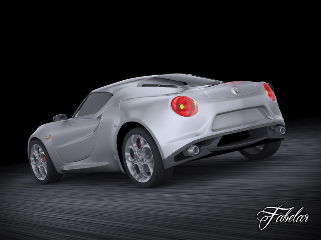 Alfa Romeo 4C 3D model_1