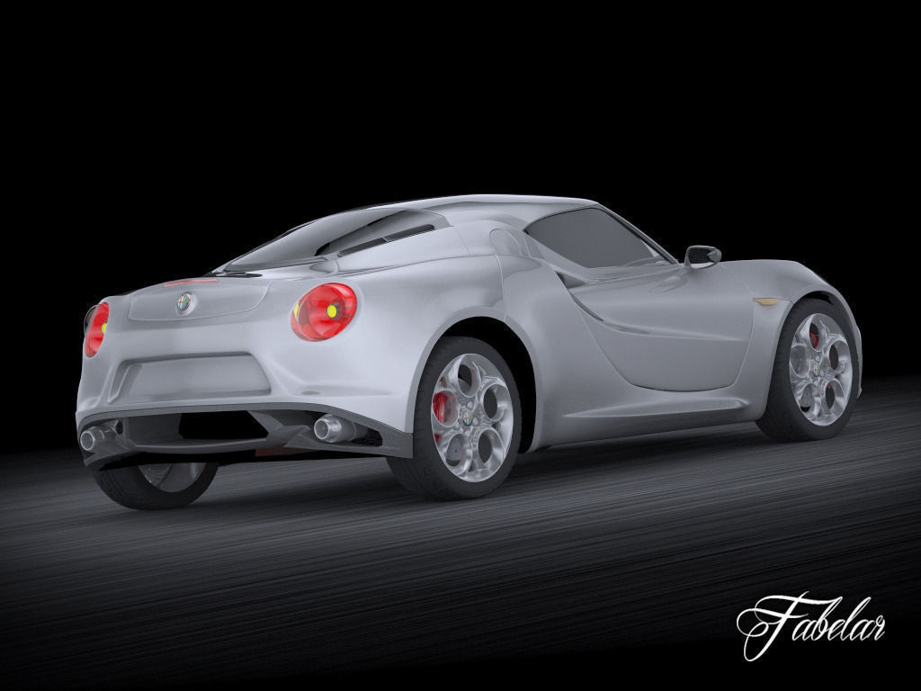 Alfa Romeo 4C 3D model_8