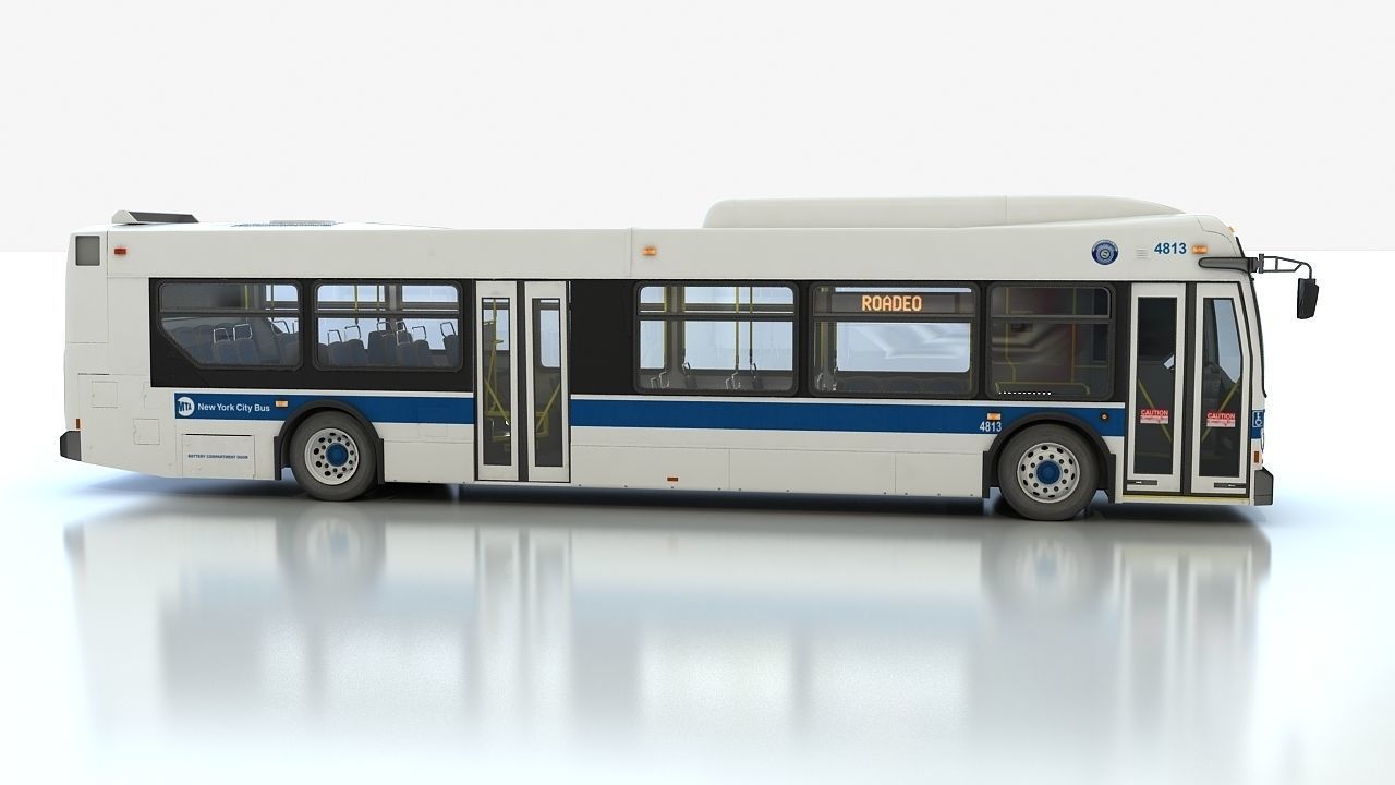 New Flyer Xd40 Xcelsior 3D model_7