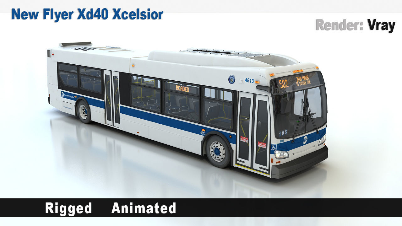 New Flyer Xd40 Xcelsior