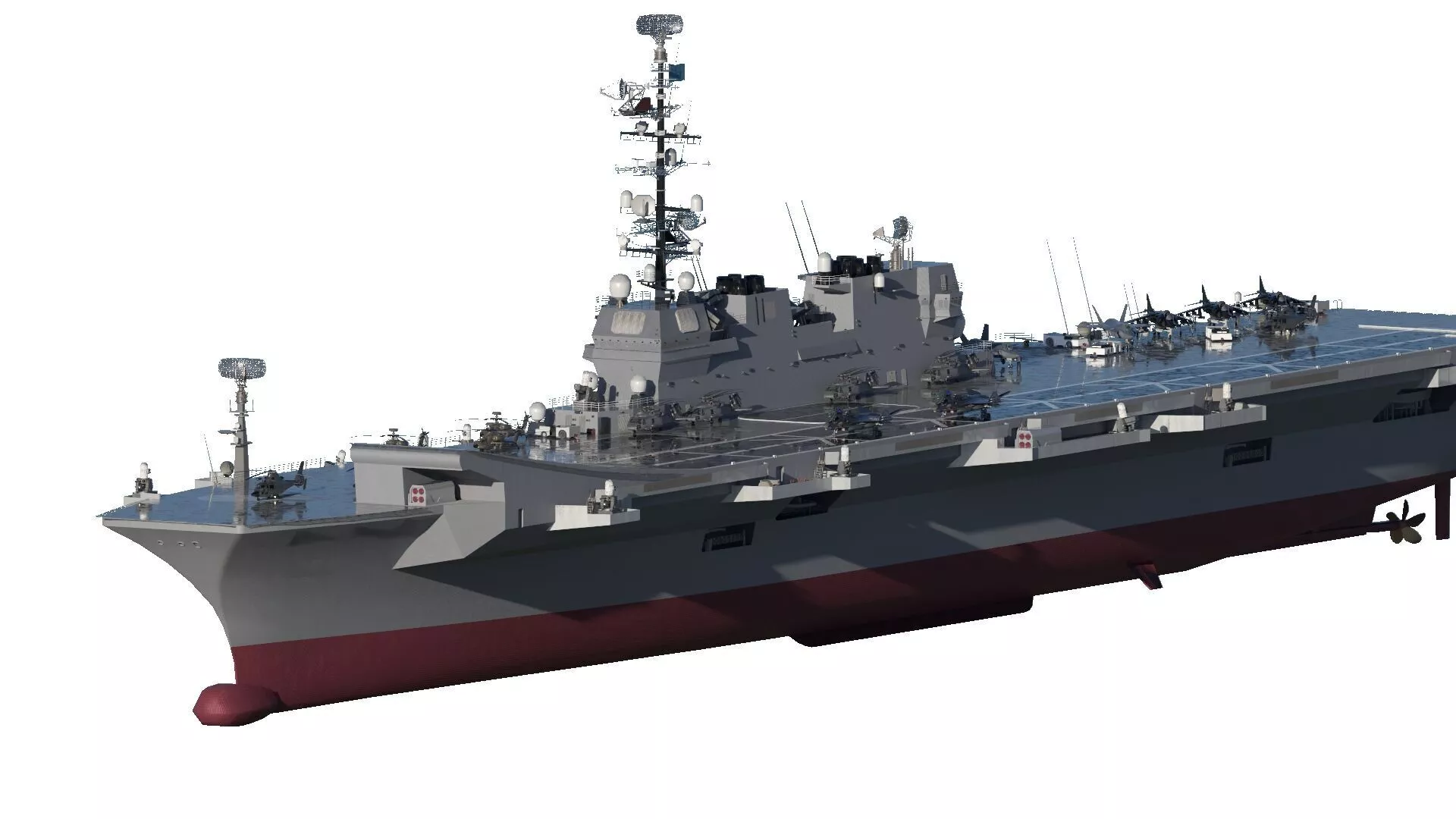 GENERIC HELICOPTER ASSAULT CARRIER 3D model
