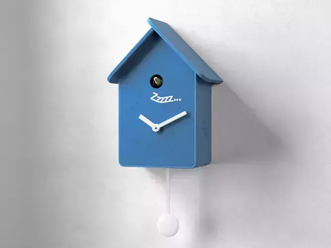 Softy Modern Cuckoo Clock 3D model