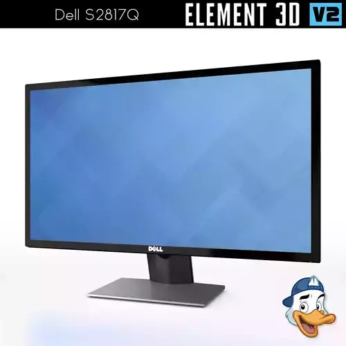 Dell S2817Q for Element 3D