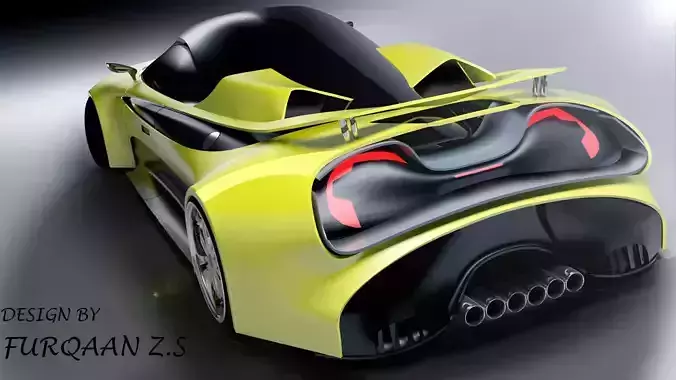 MC-LEREN FAZER CONCEPT 2017 FURQAAN Z S Free 3D model