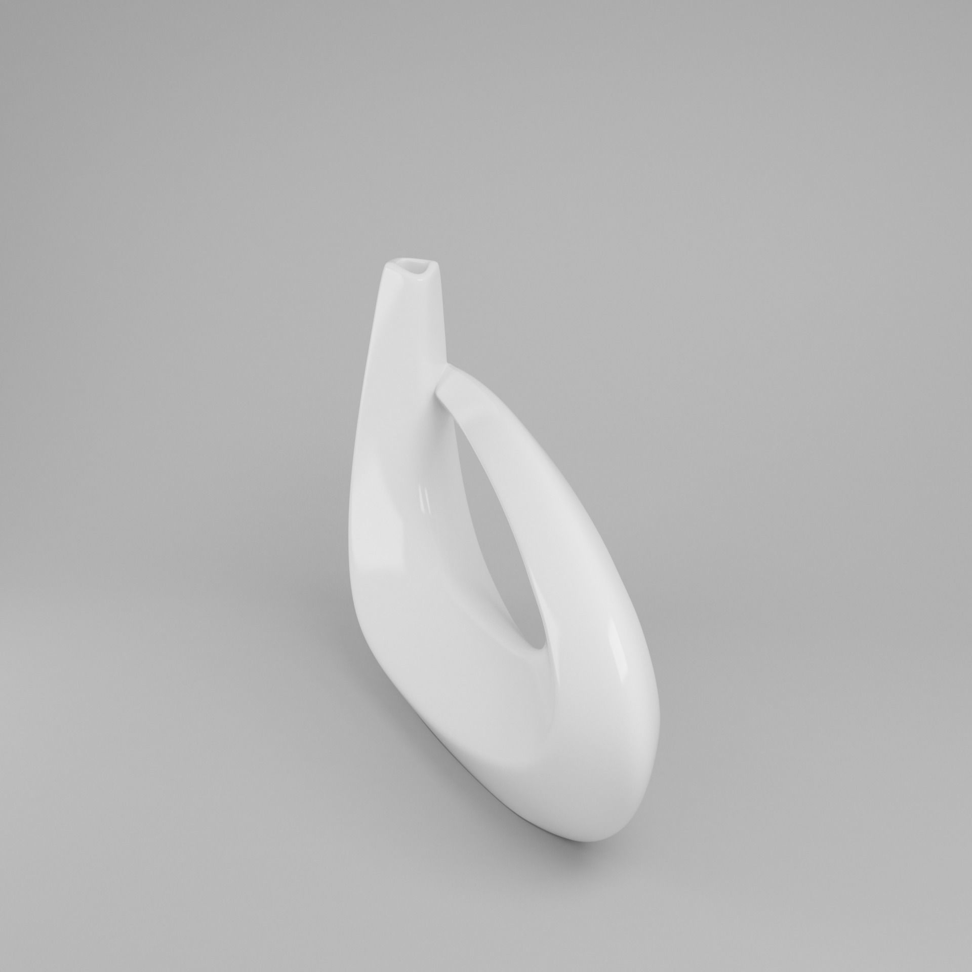 Omicron Decoration Vase Free low-poly 3D model_6