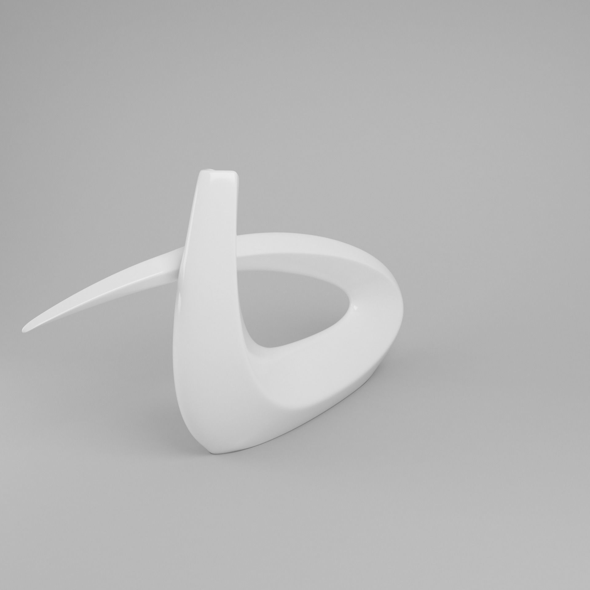 Omicron Decoration Vase Free low-poly 3D model_8