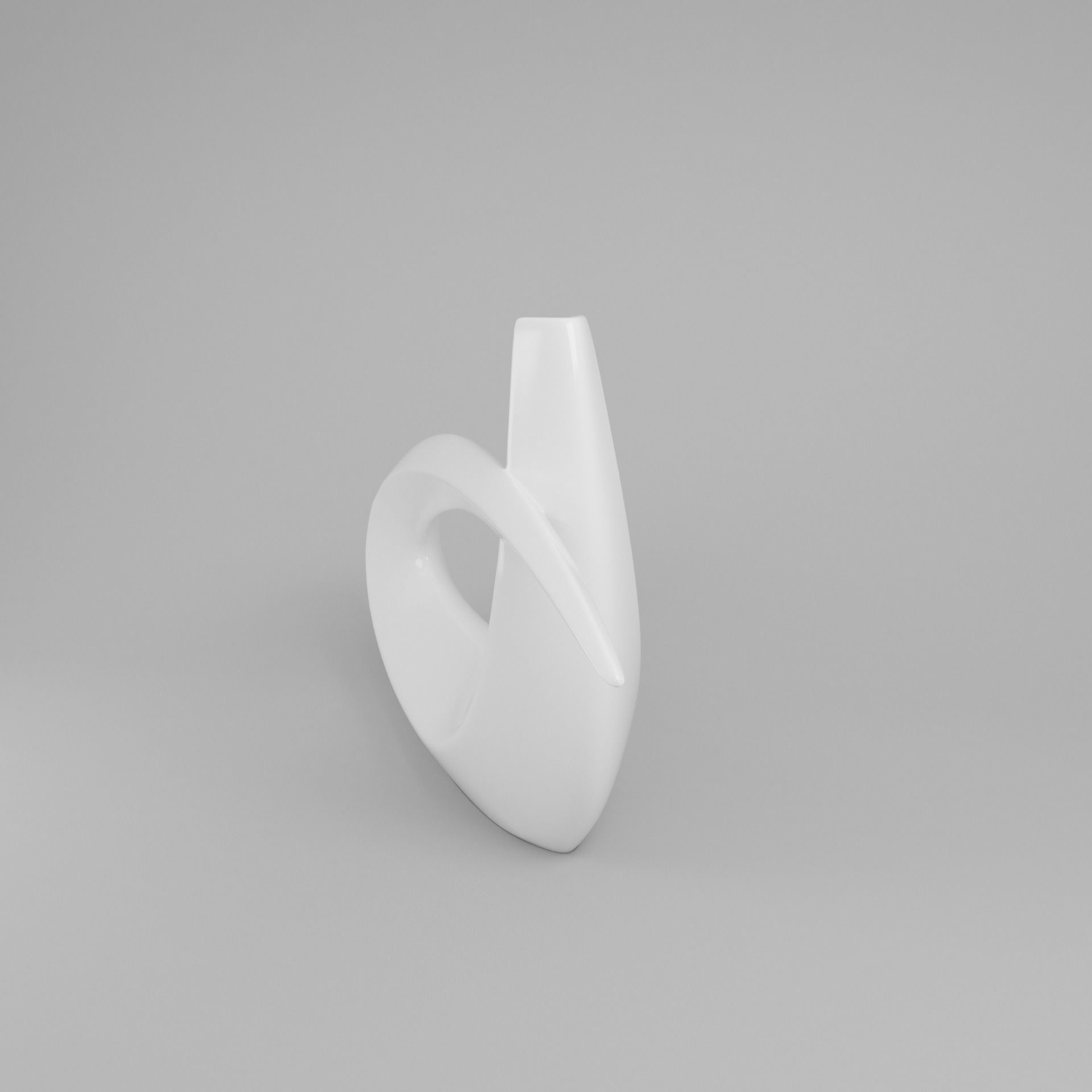 Omicron Decoration Vase Free low-poly 3D model_9