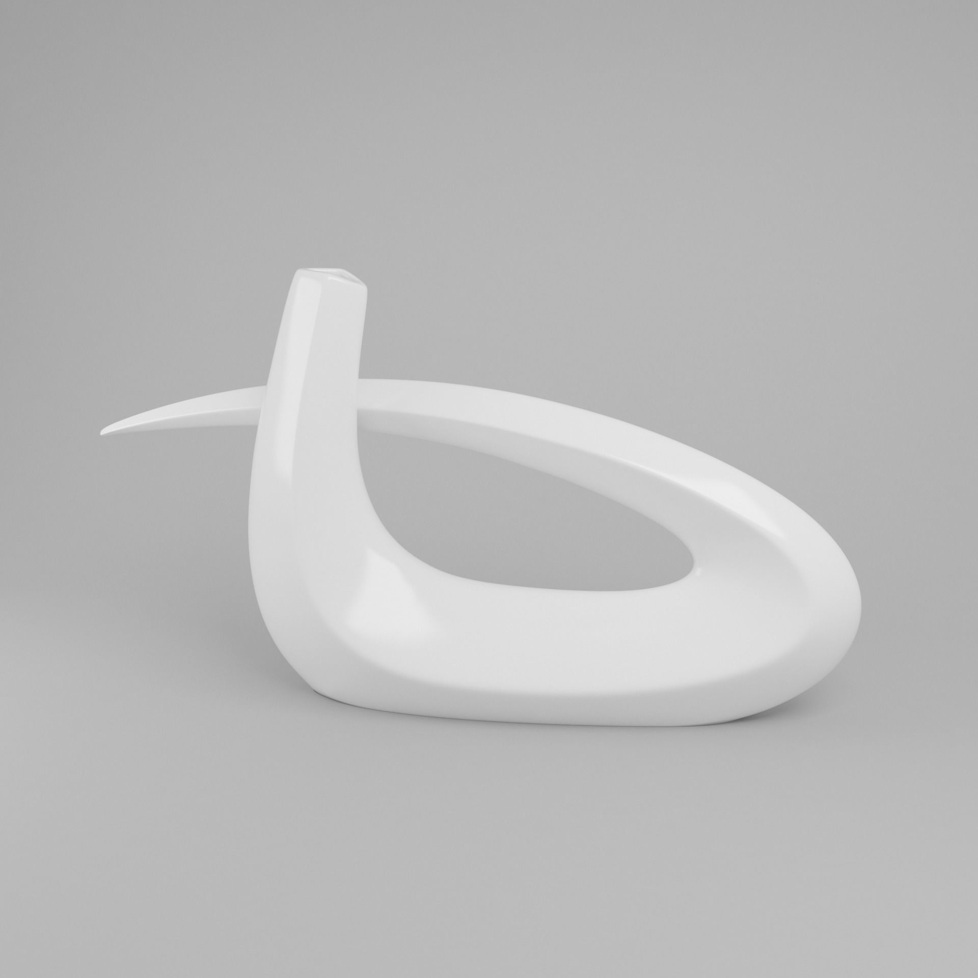 Omicron Decoration Vase Free low-poly 3D model_7