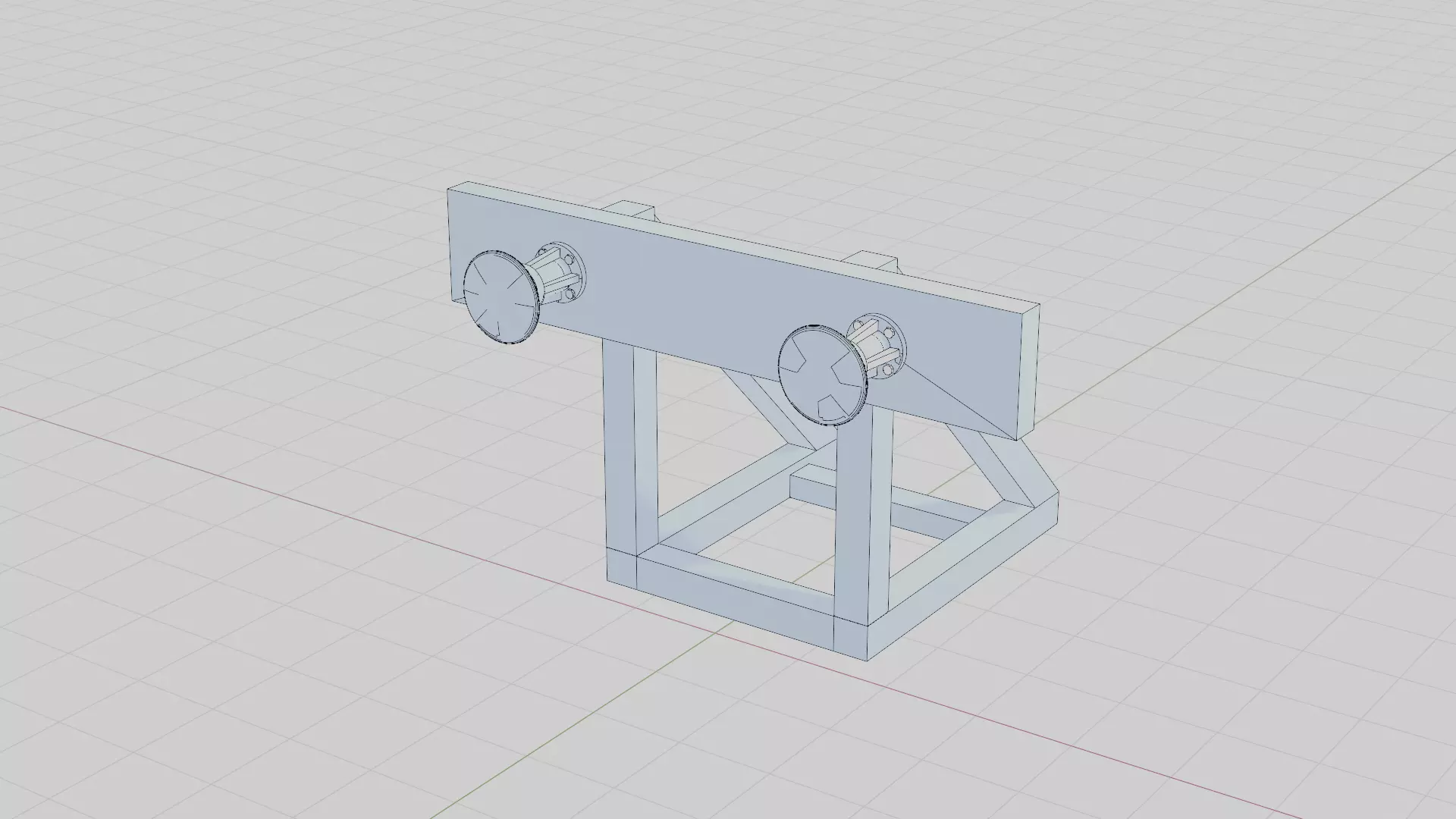 TTTE Buffer Stop 00 HO Gauge 3D print model
