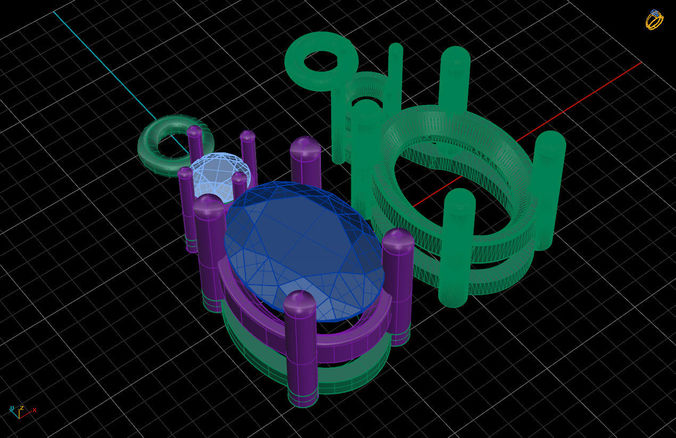 Oval Pendant  3D print model